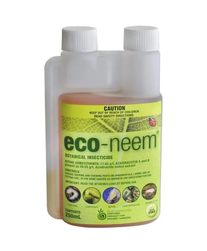 Neem Eco Organic Garden Eco-Neem Oil Concentrate 250ml – Botanical Insecticide for Organic Pest Control - Image 1